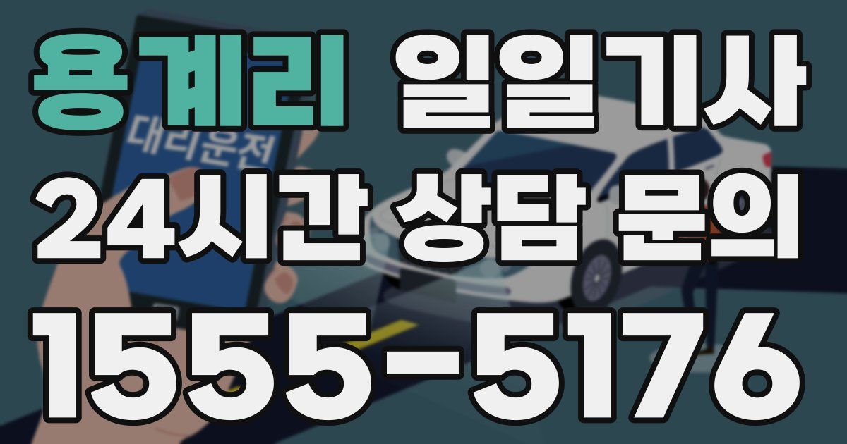 일일대리기사