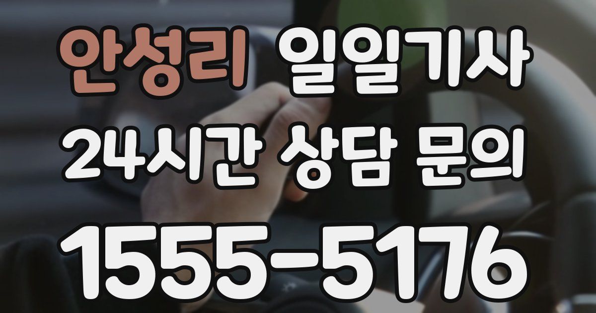 일일대리기사