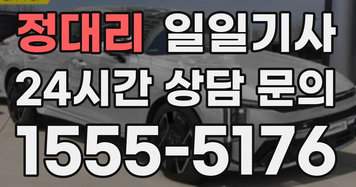 일일대리기사