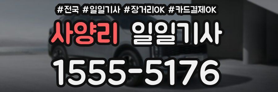 사양리 일일기사