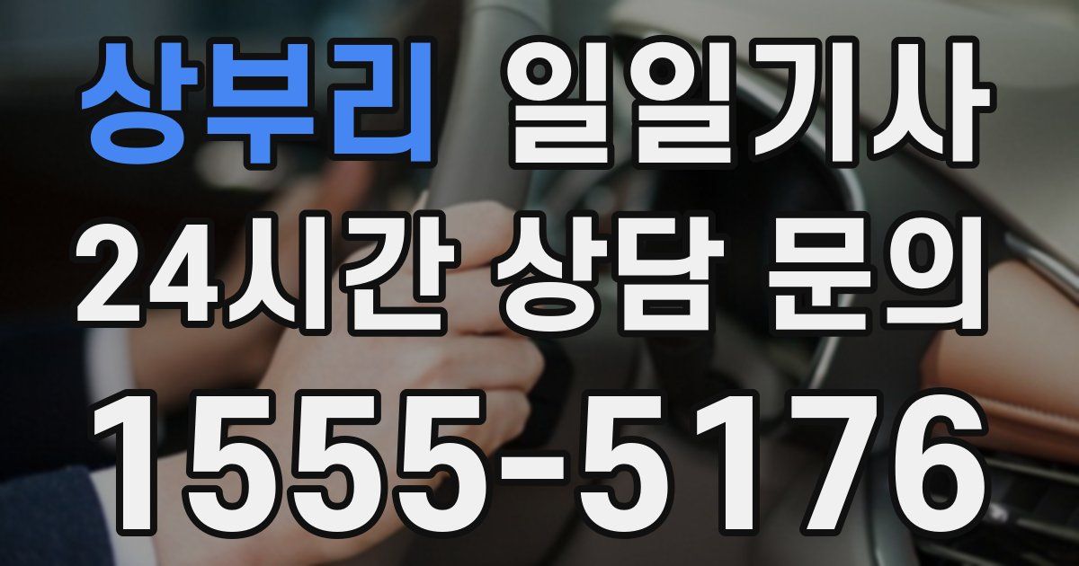 일일대리기사