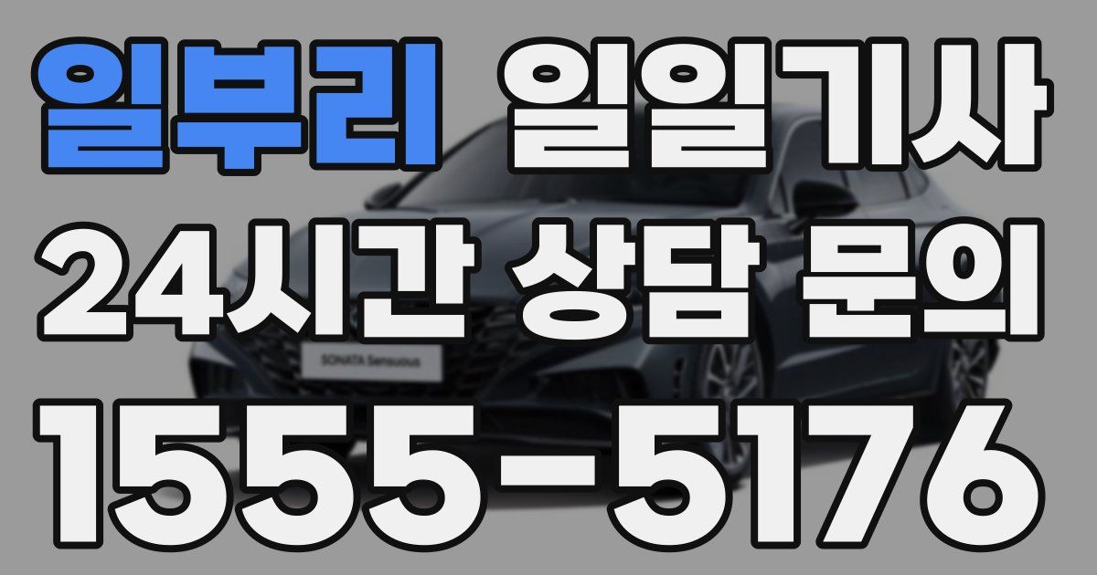 일일대리기사