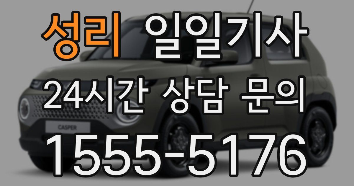 일일대리기사
