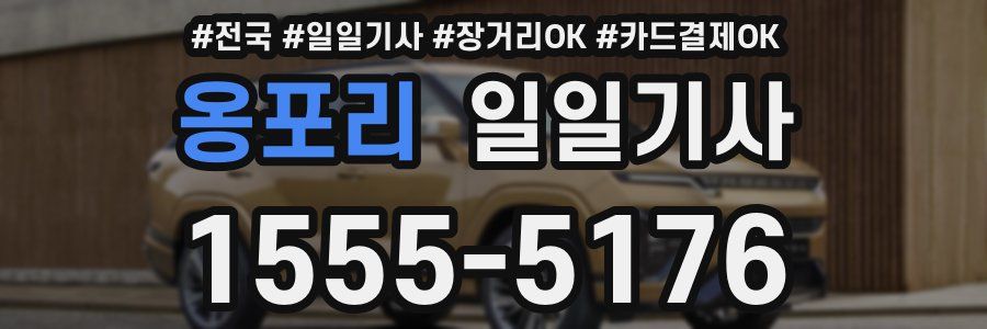 옹포리 일일기사