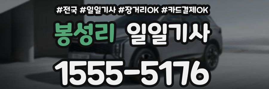 봉성리 일일기사