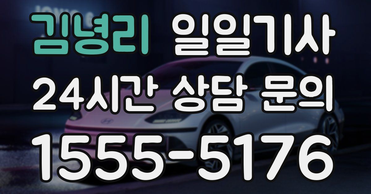 일일대리기사