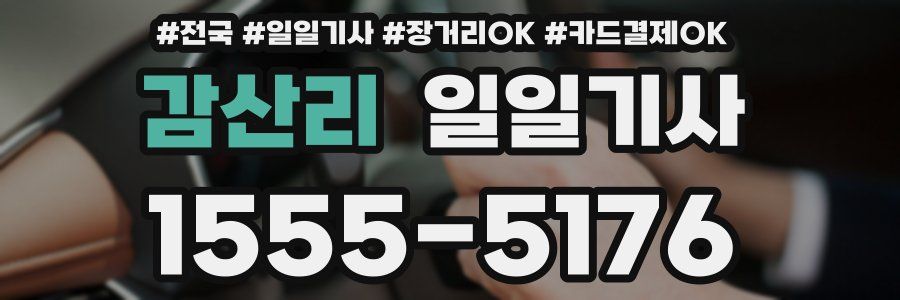 감산리 일일기사