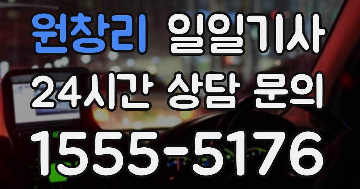 일일대리기사