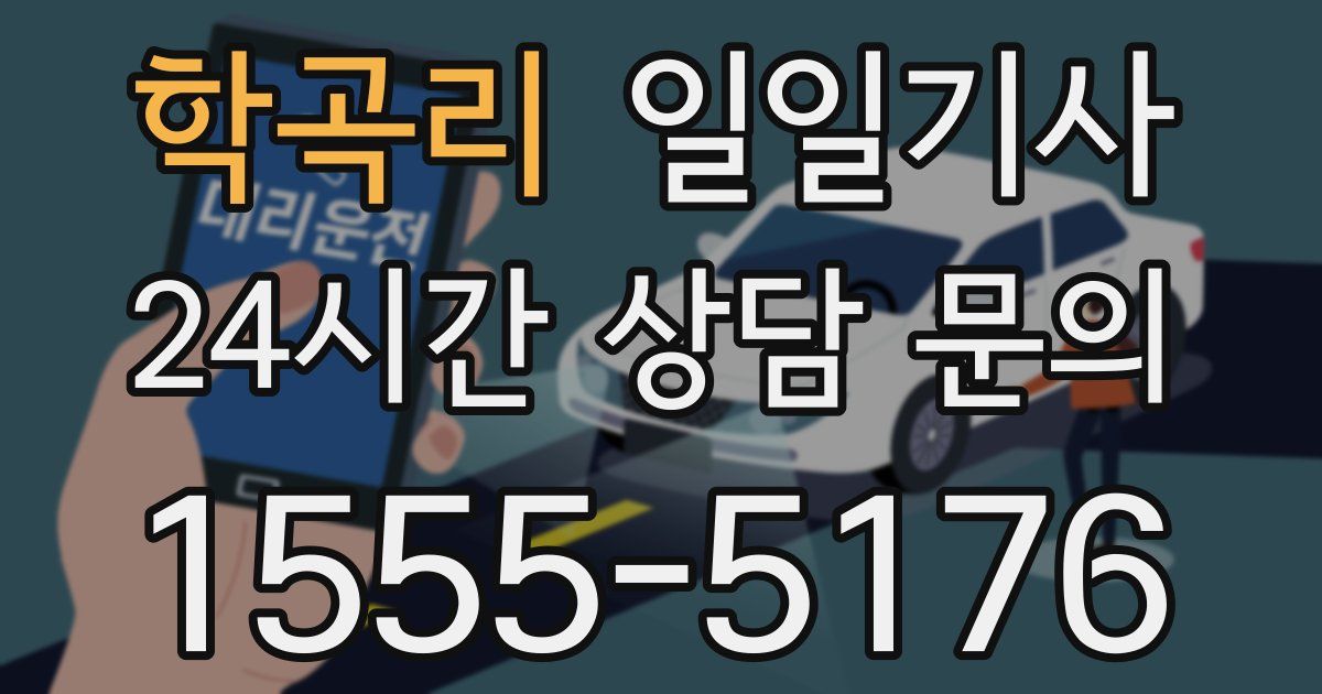 일일대리기사