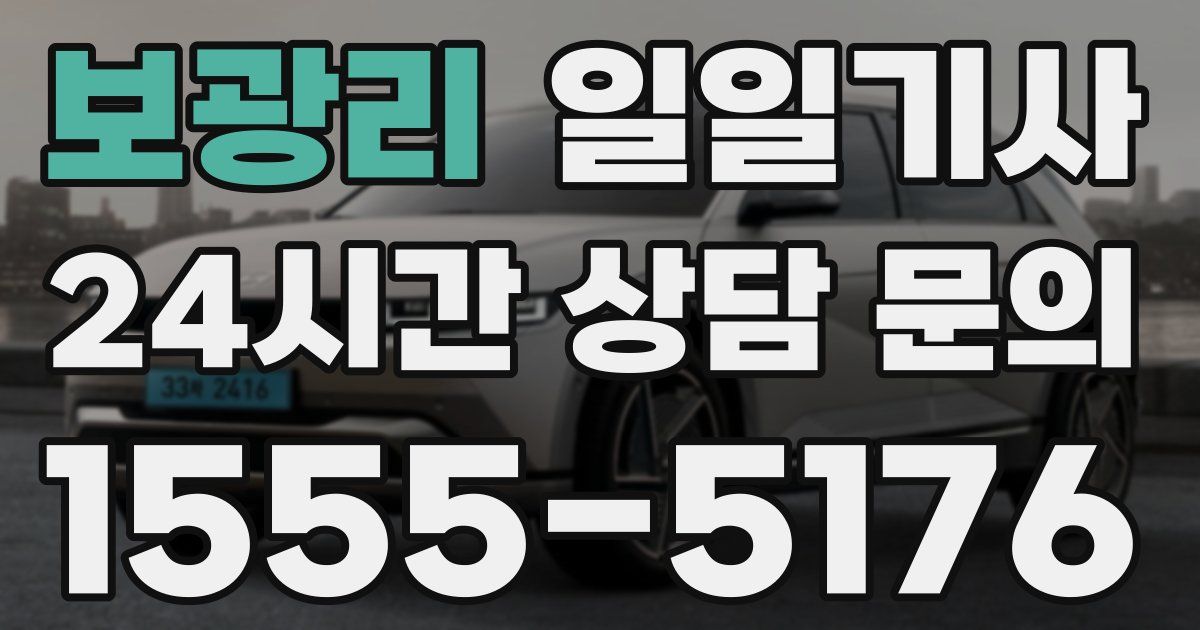 일일대리기사