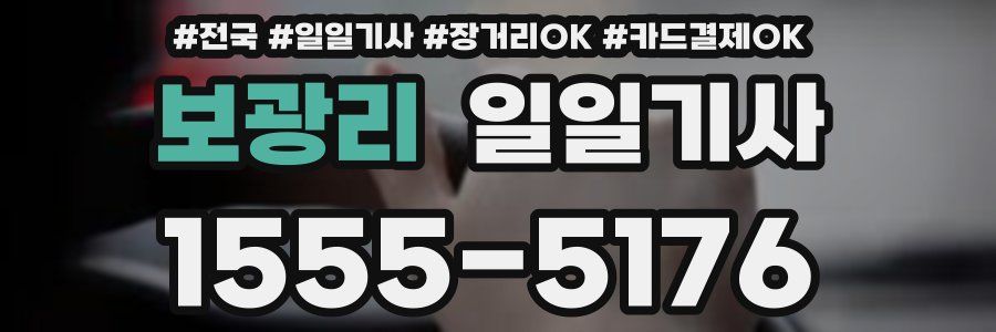 보광리 일일기사