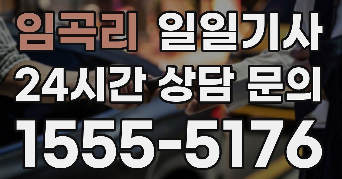 일일대리기사