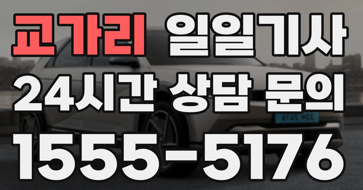 일일대리기사