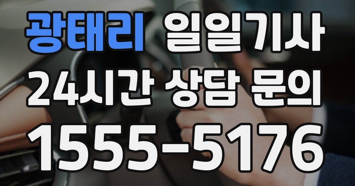 일일대리기사
