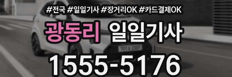 광동리 일일기사