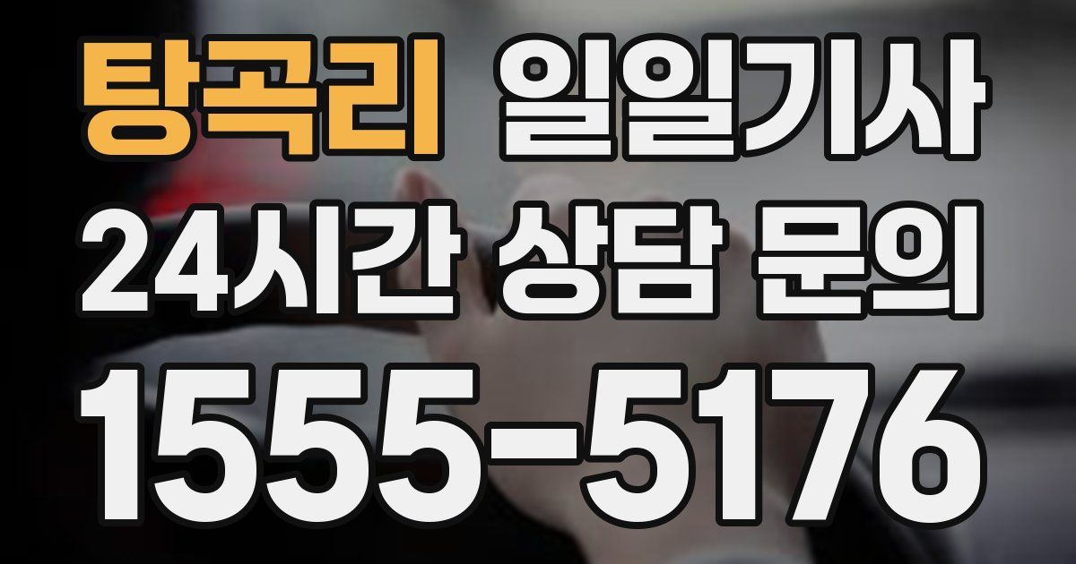 일일대리기사