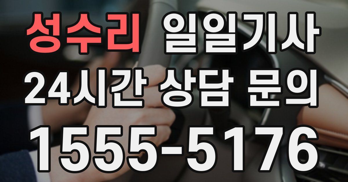 일일대리기사