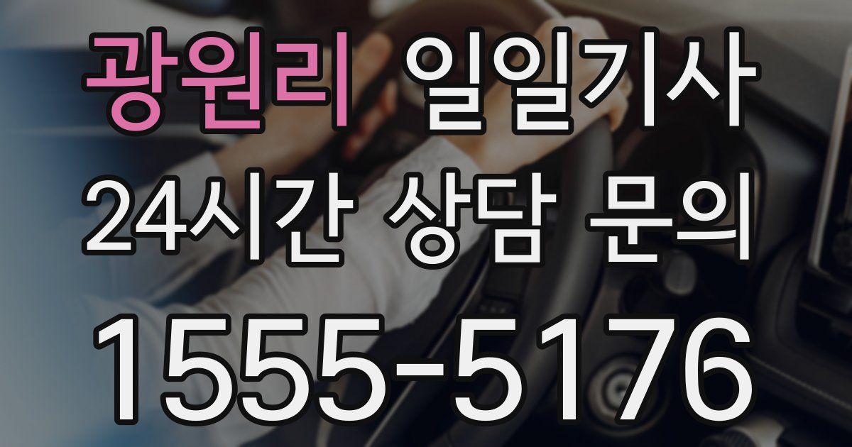 일일대리기사