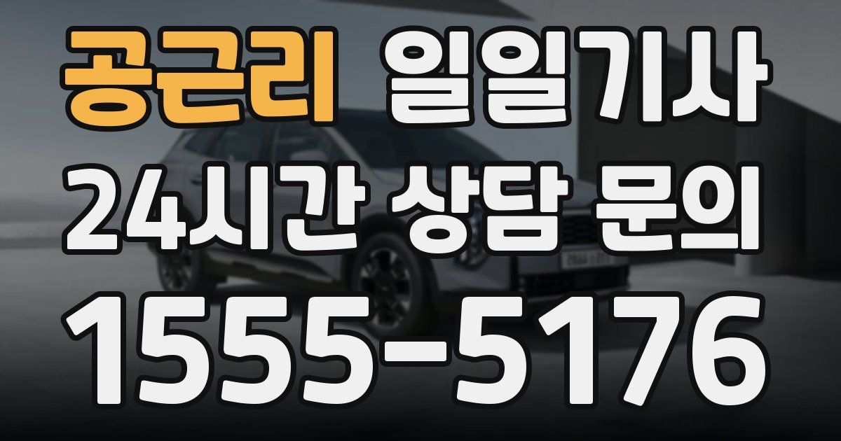 일일대리기사
