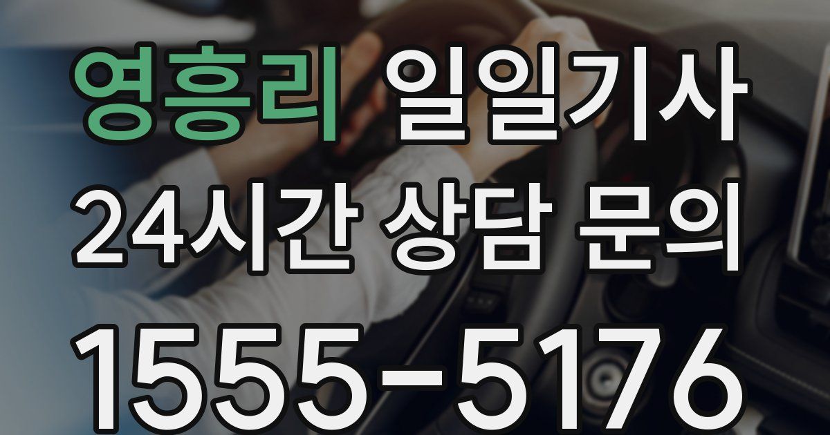 일일대리기사