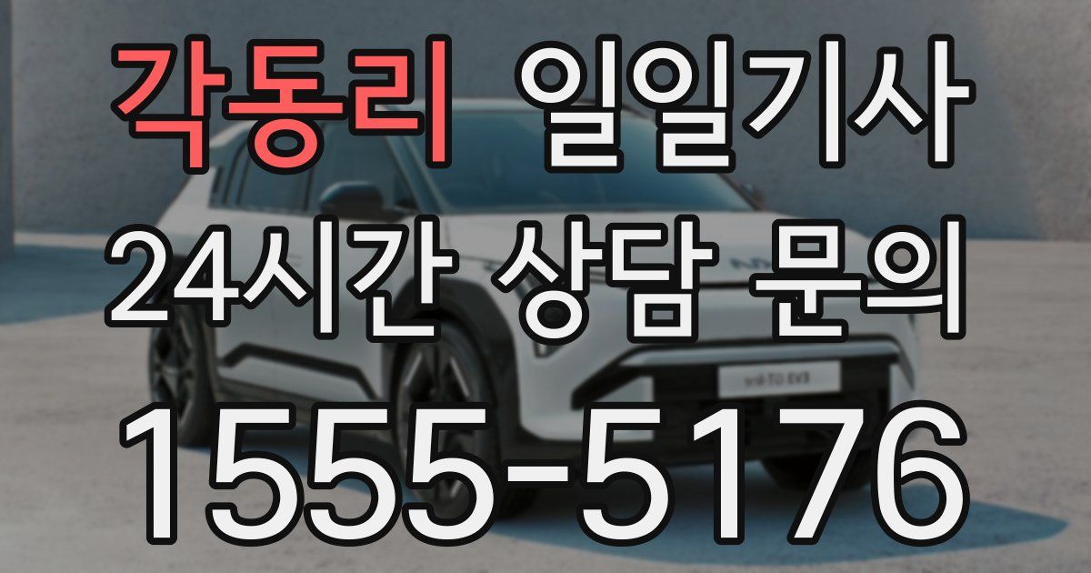 일일대리기사