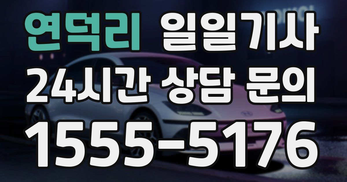 일일대리기사