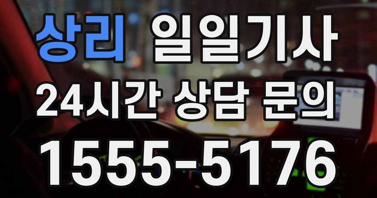 일일대리기사
