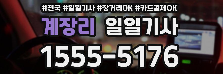 계장리 일일기사