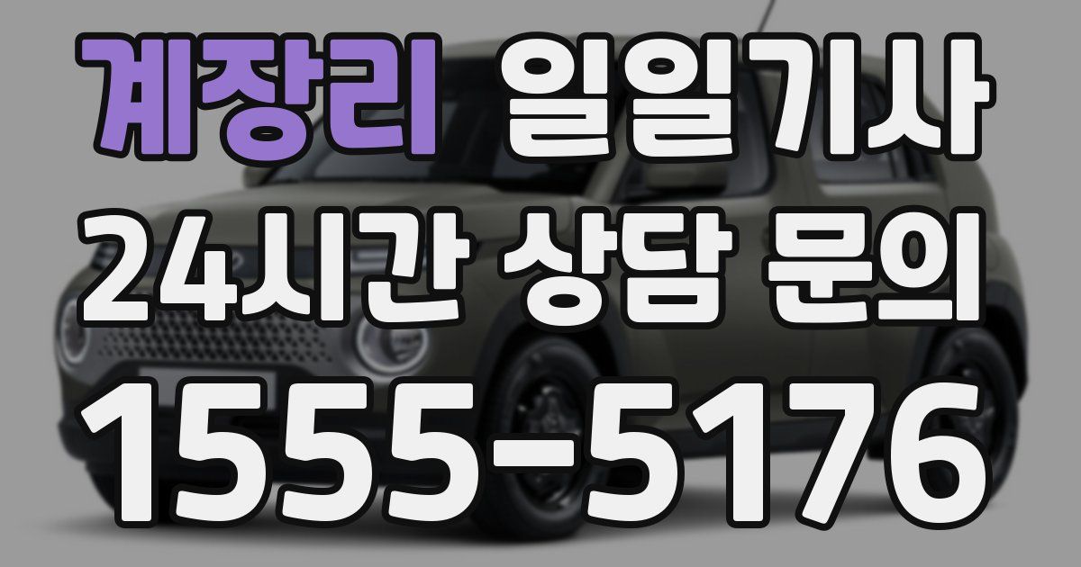 일일대리기사