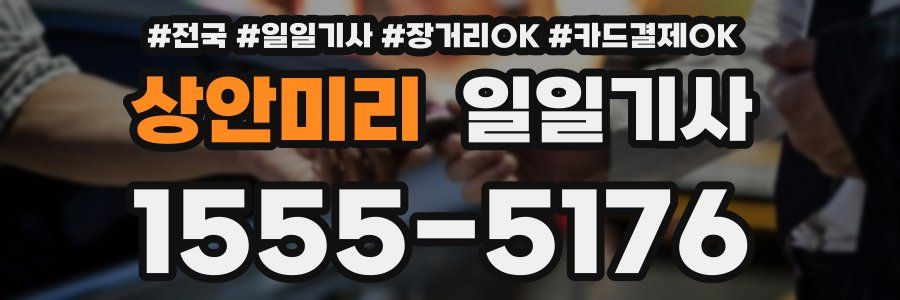 상안미리 일일기사