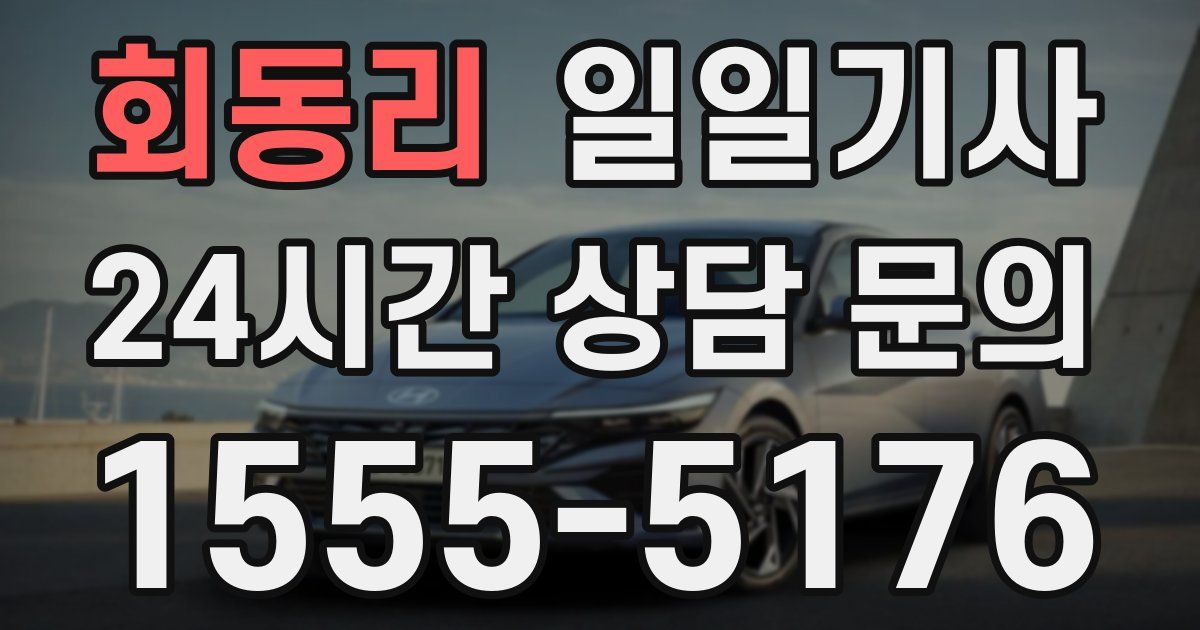 일일대리기사