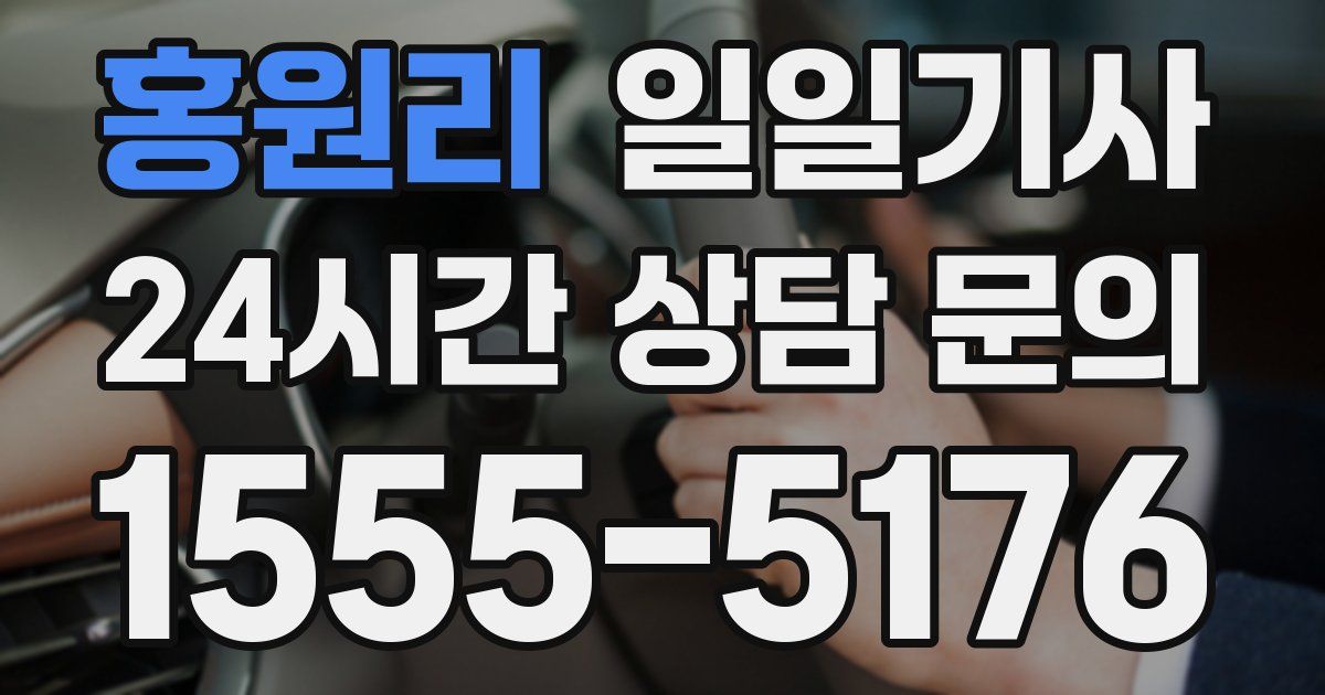 일일대리기사