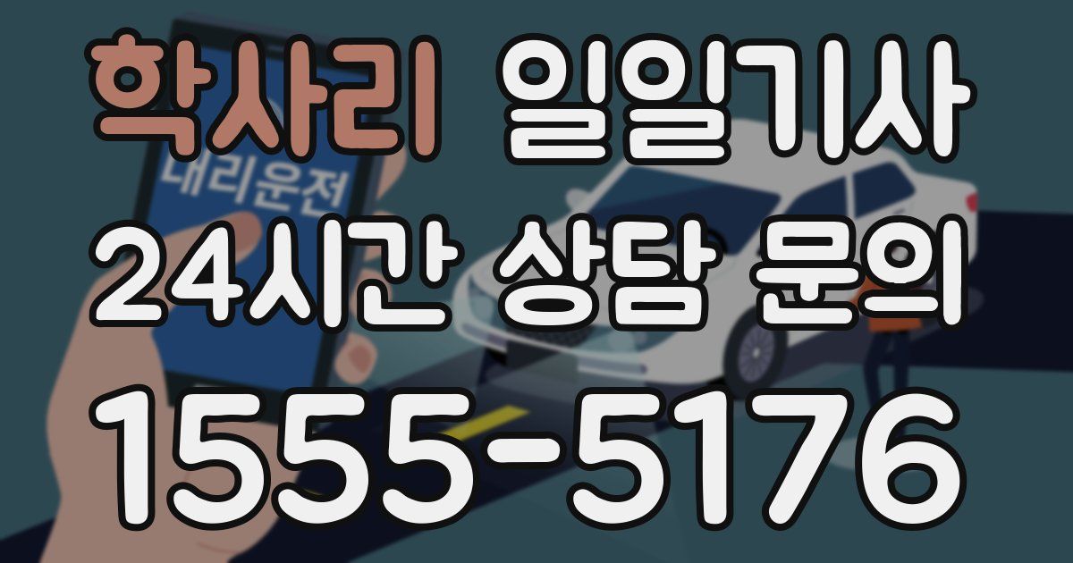 일일대리기사