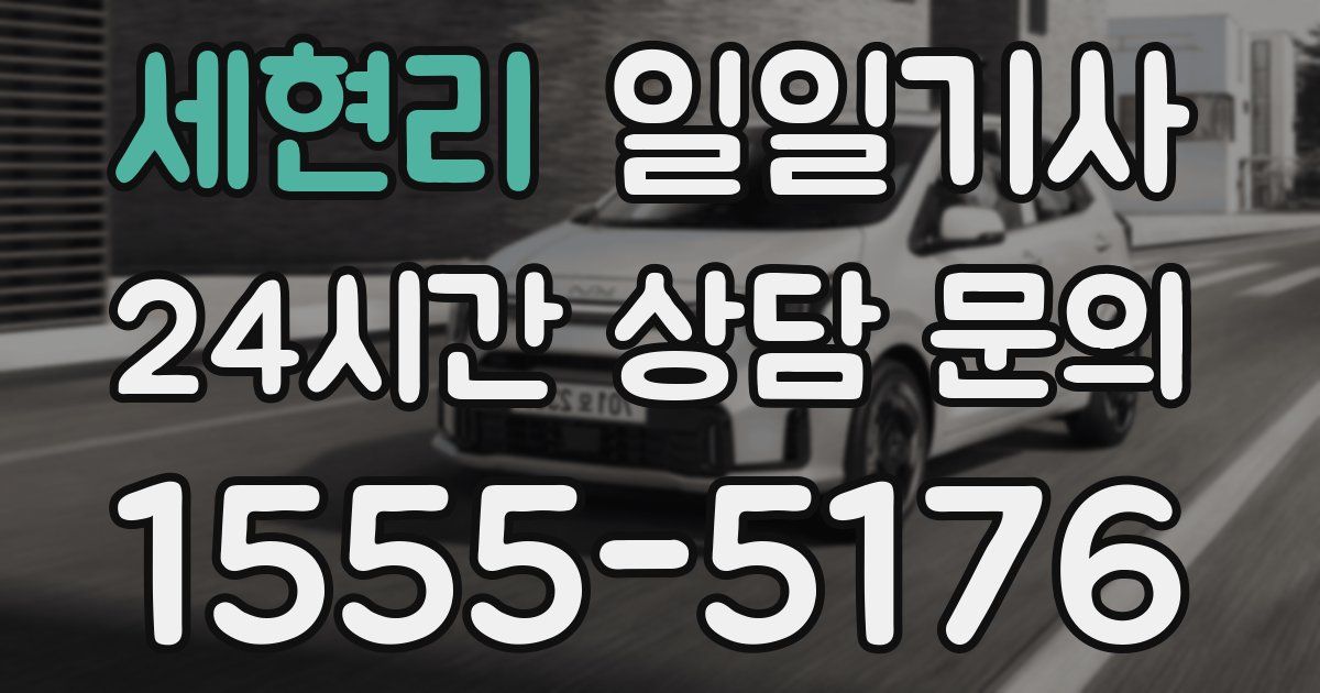 일일대리기사