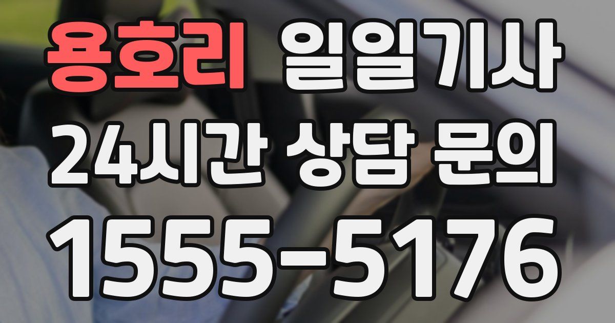 일일대리기사