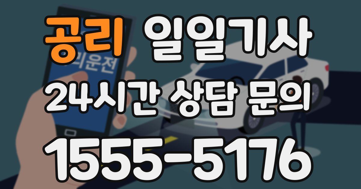 일일대리기사