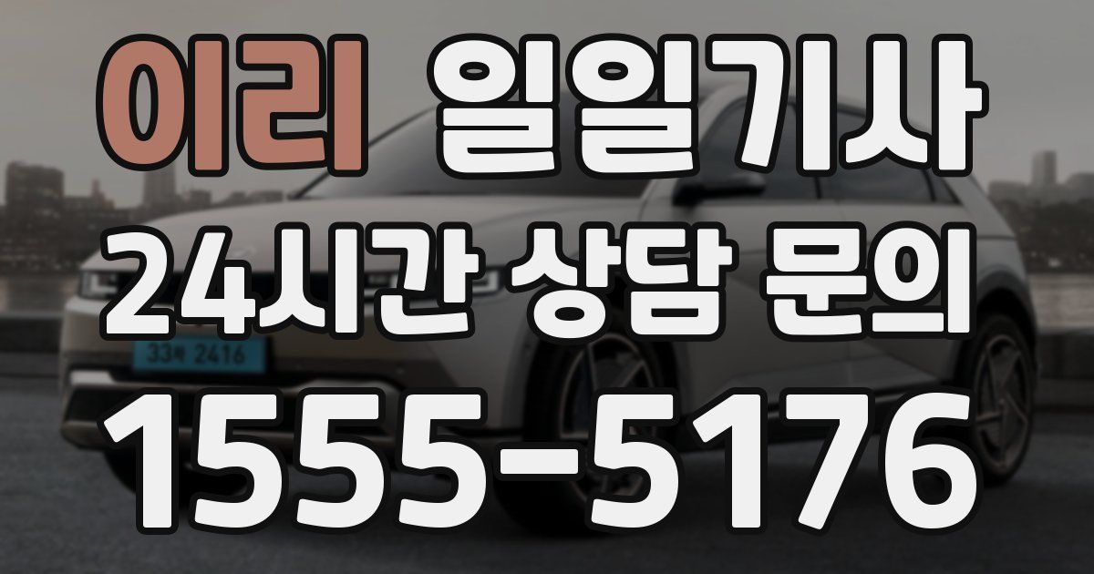 일일대리기사