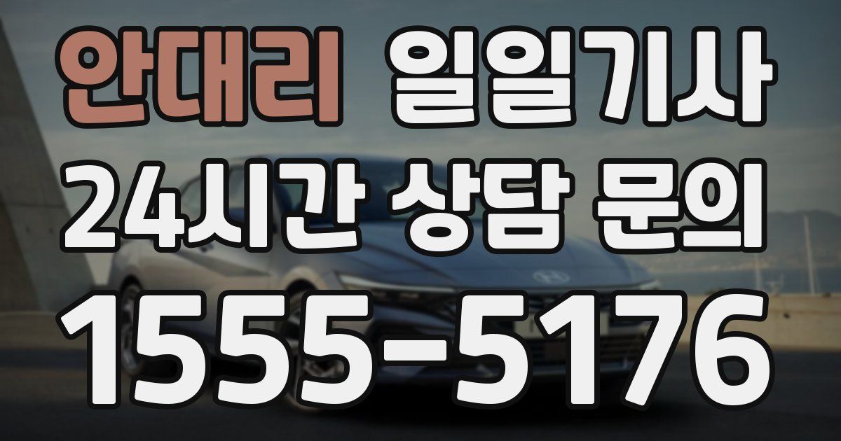일일대리기사