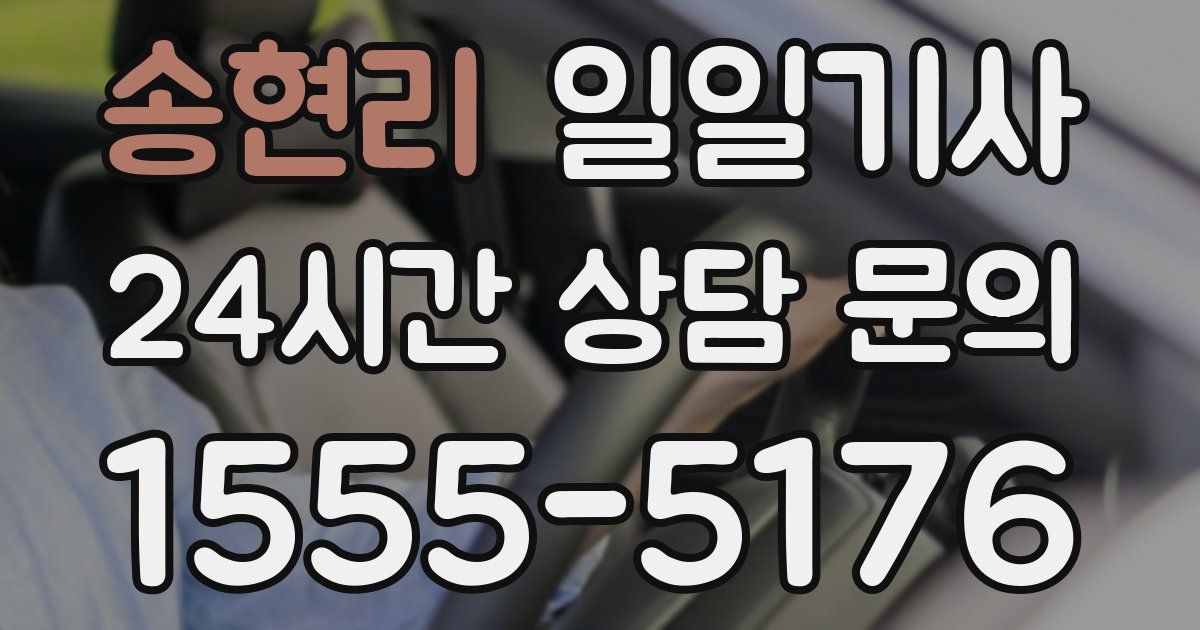 일일대리기사