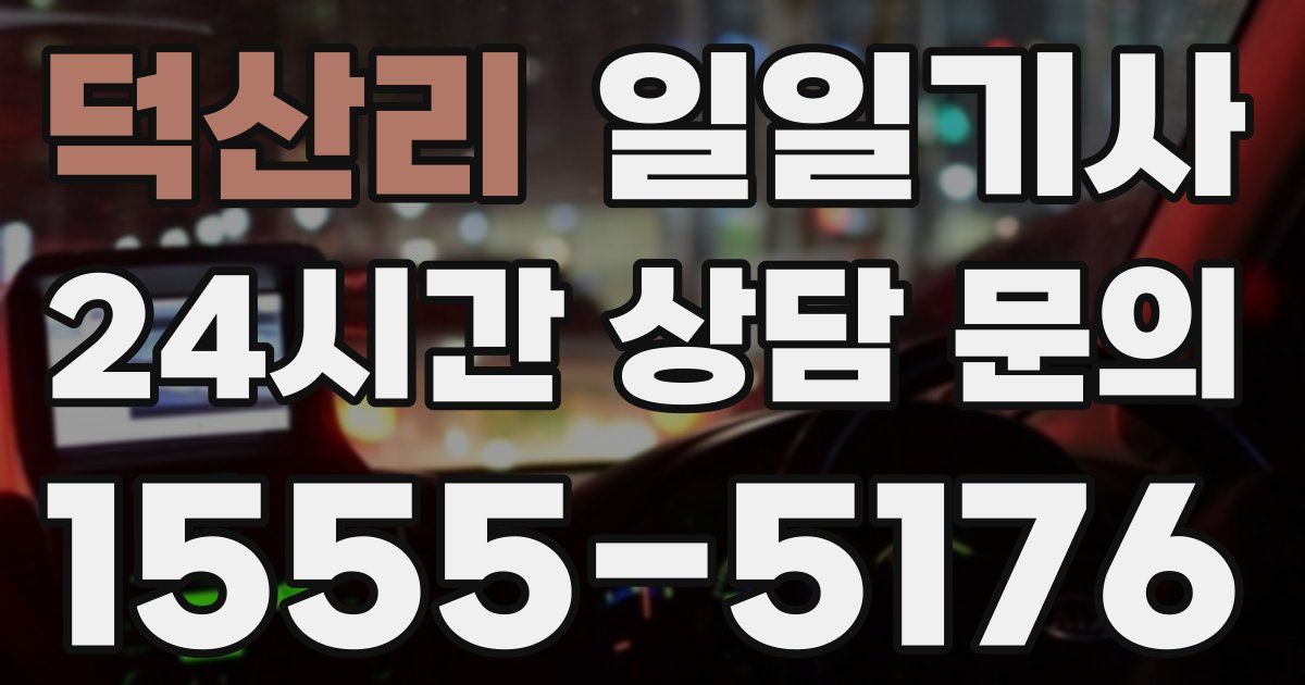 일일대리기사