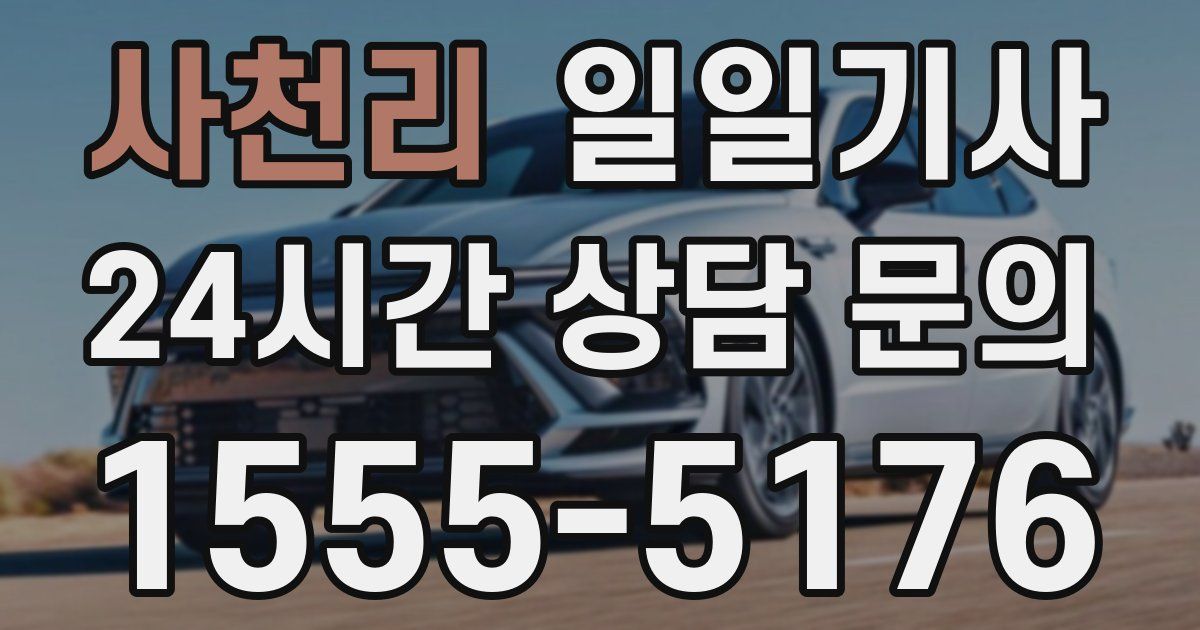 일일대리기사