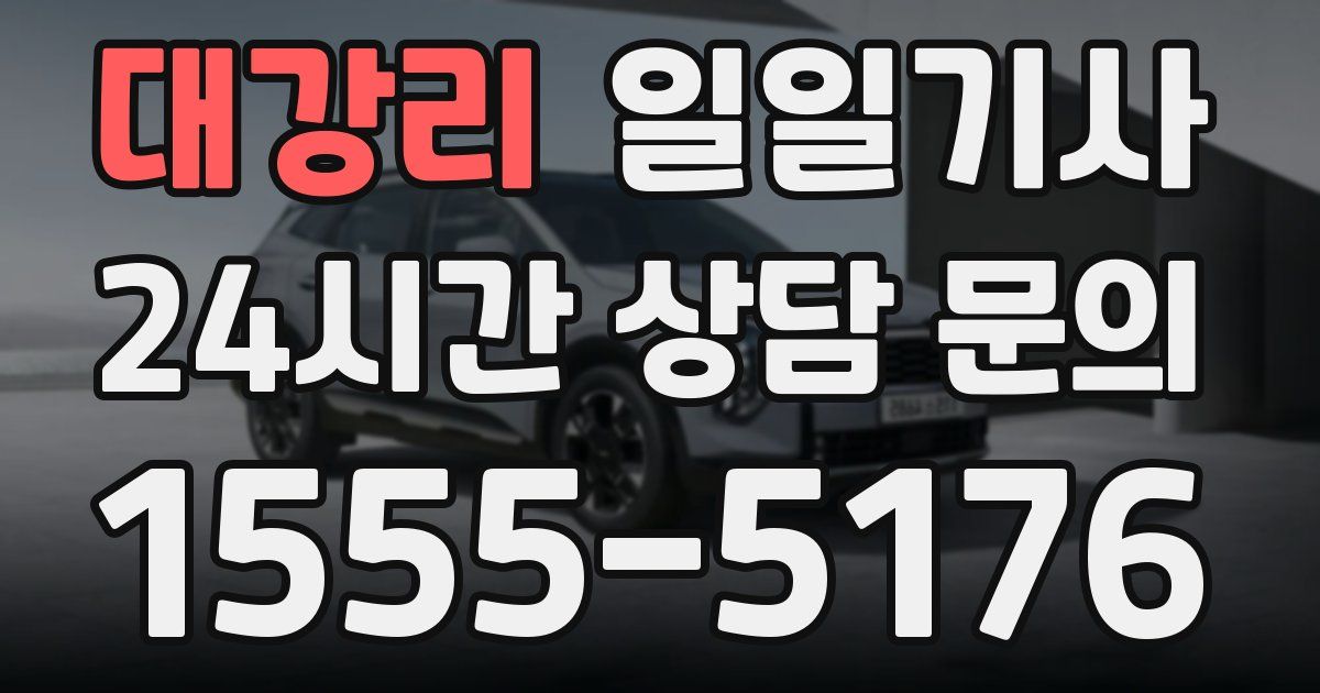 일일대리기사