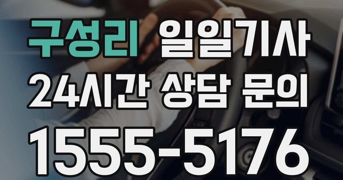 일일대리기사