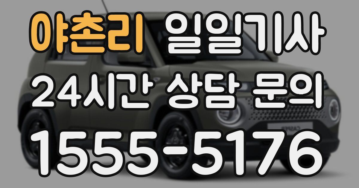 일일대리기사