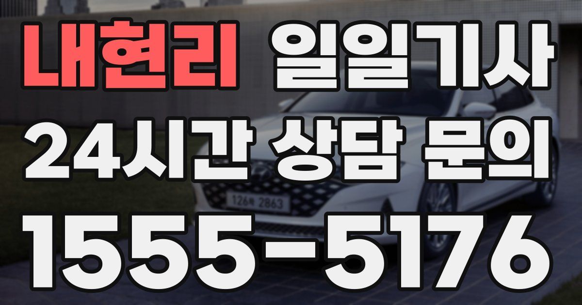 일일대리기사