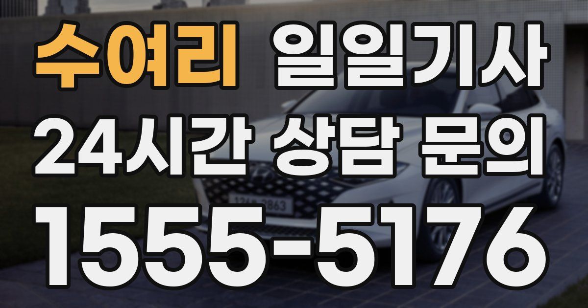 일일대리기사