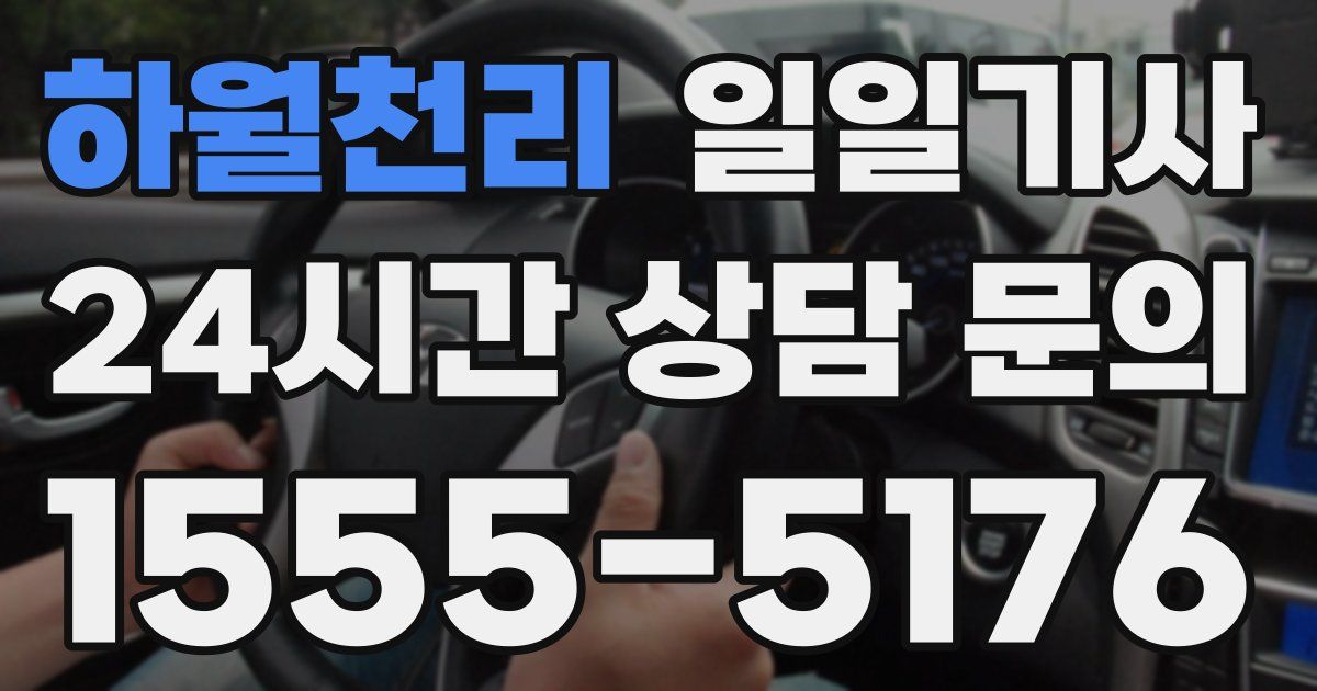 일일대리기사