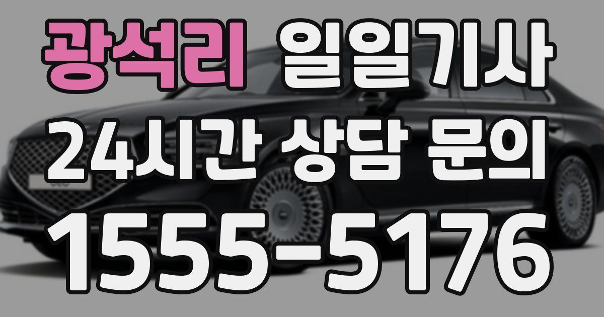 일일대리기사