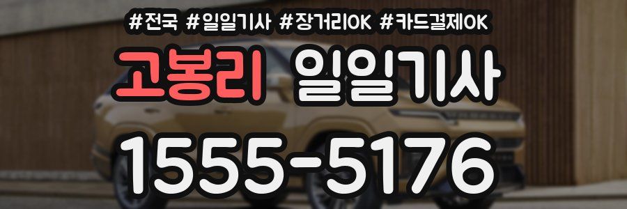 고봉리 일일기사