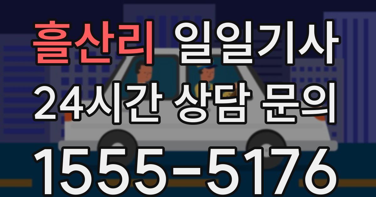 일일대리기사